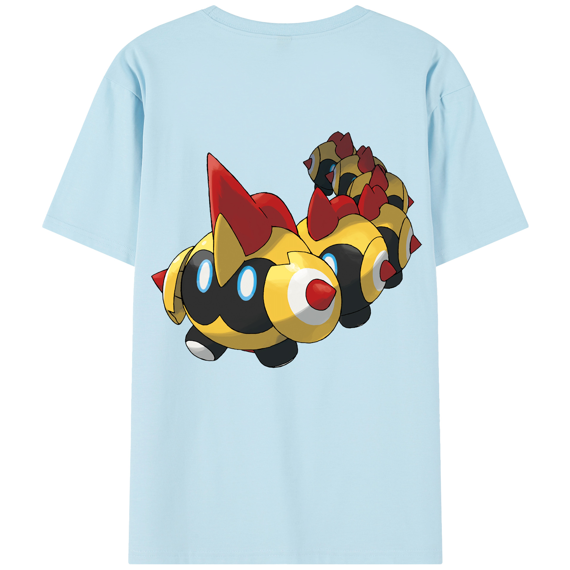 （画像用） ポケットモンスター Pokémon 綿100％半袖Tシャツ（背面プリント）